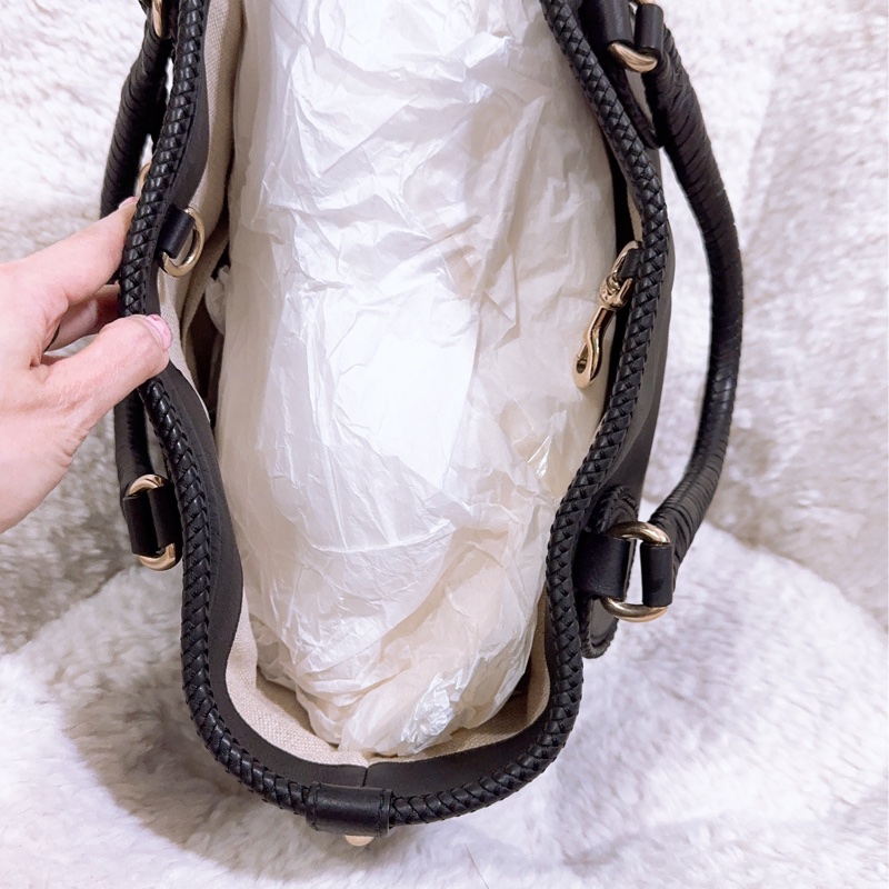 全新未使用Gucci 流蘇托特包（黑色）-20
