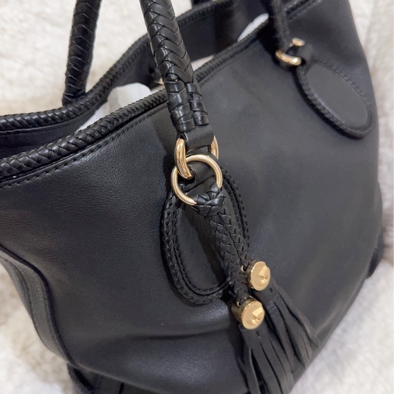 全新未使用Gucci 流蘇托特包（黑色）-22