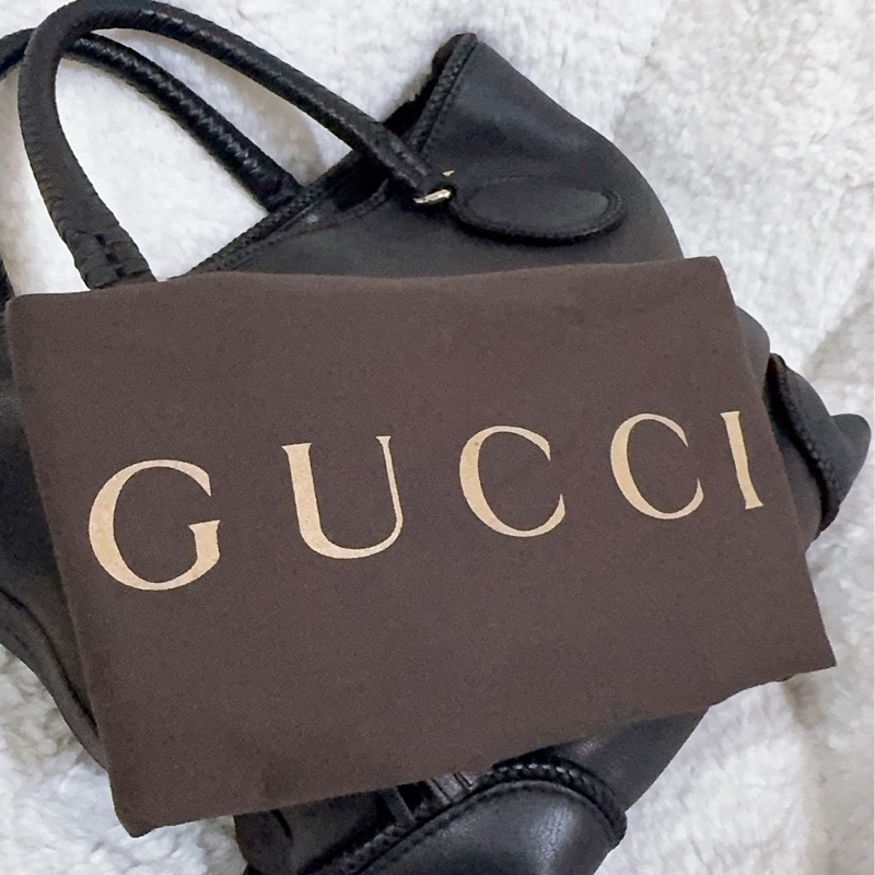 全新未使用Gucci 流蘇托特包（黑色）-36