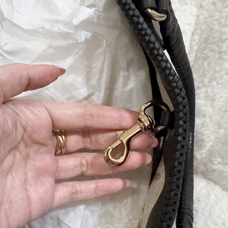 全新未使用Gucci 流蘇托特包（黑色）-45