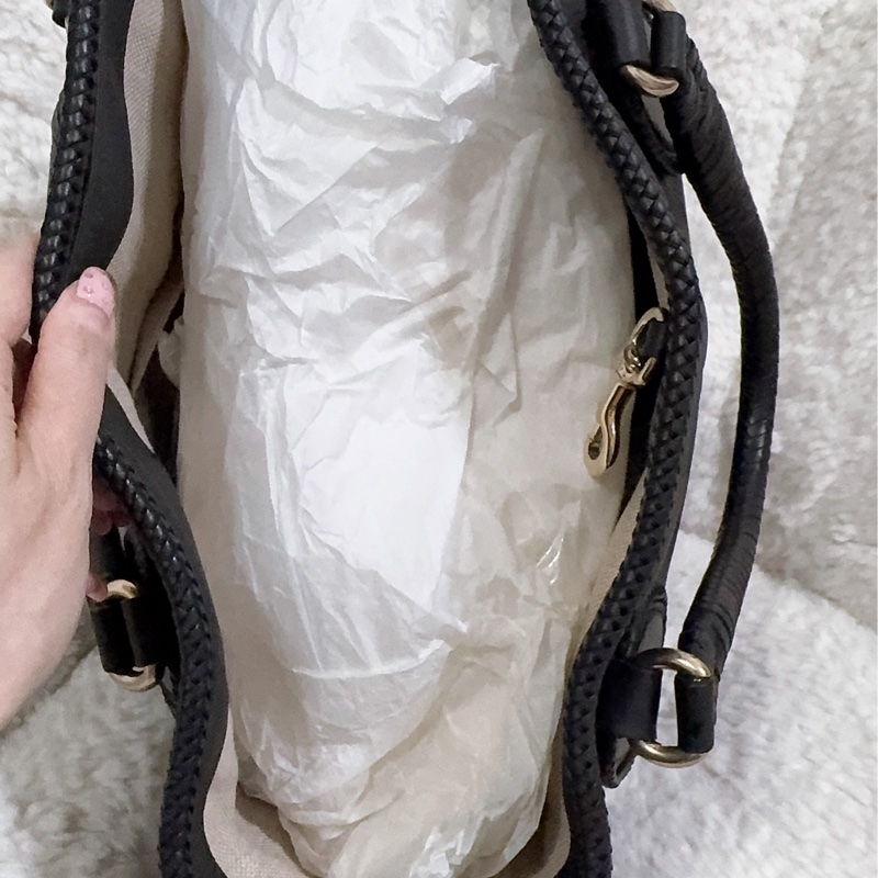 全新未使用Gucci 流蘇托特包（黑色）-48