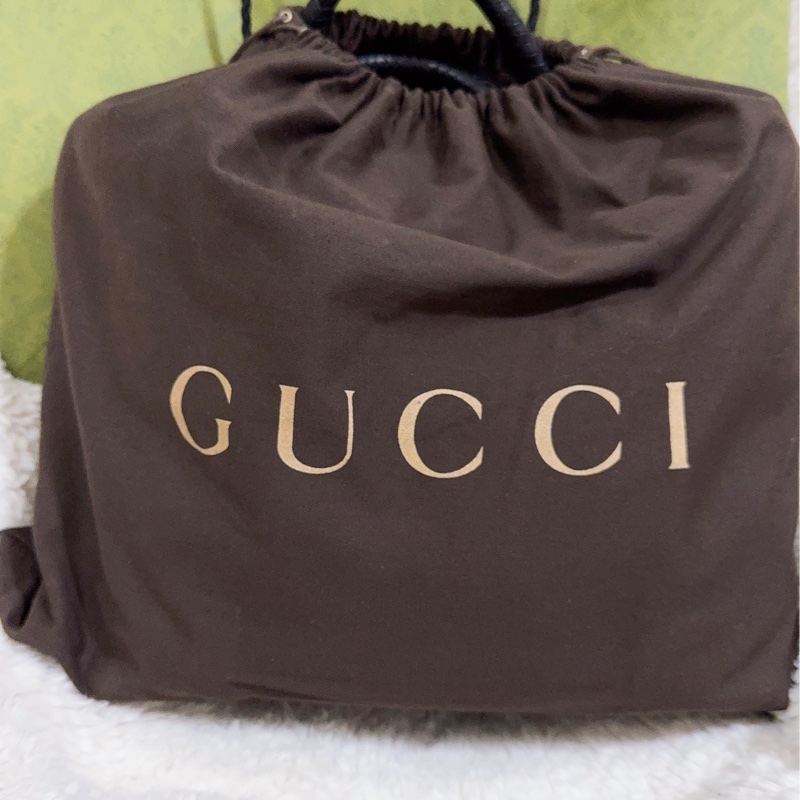 全新未使用Gucci 流蘇托特包（黑色）-67