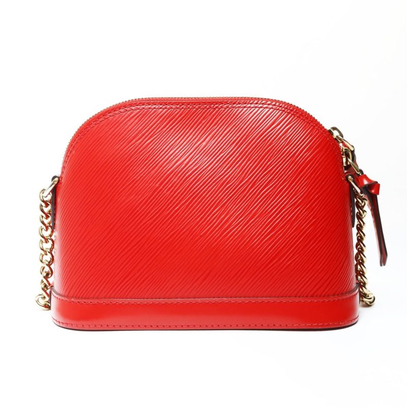 路易威登 2018 Epi Alma 迷你肩背包，紅色，WS26675-2