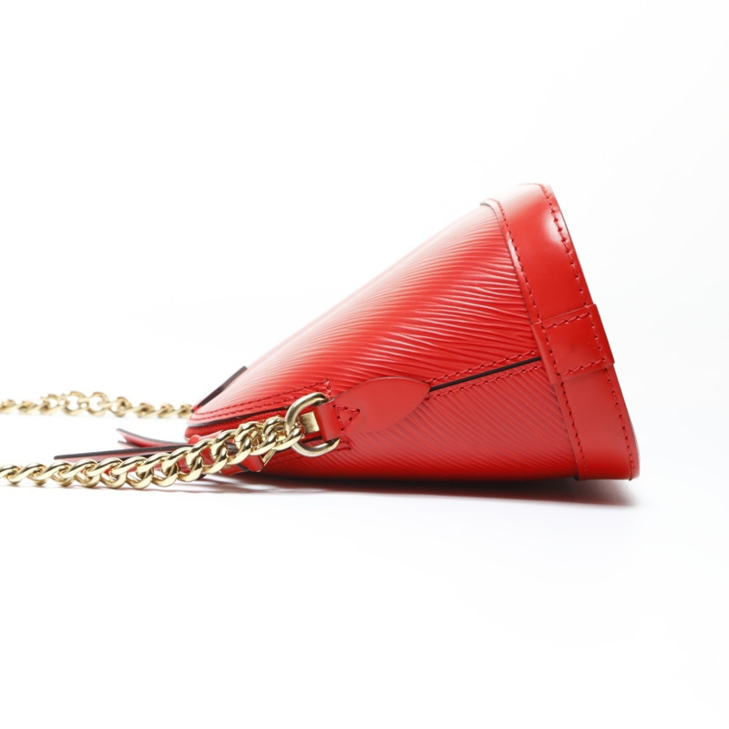 路易威登 2018 Epi Alma 迷你肩背包，紅色，WS26675-3