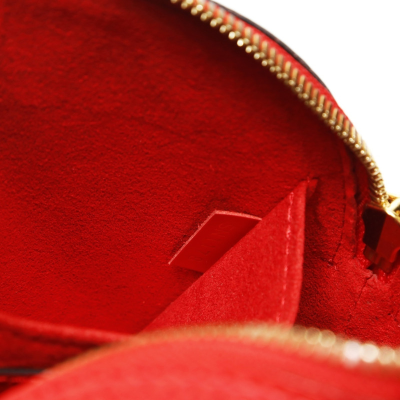 路易威登 2018 Epi Alma 迷你肩背包，紅色，WS26675-11