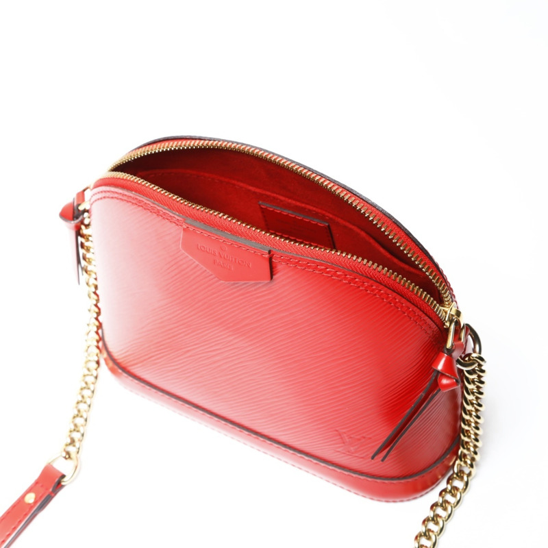 路易威登 2018 Epi Alma 迷你肩背包，紅色，WS26675-12