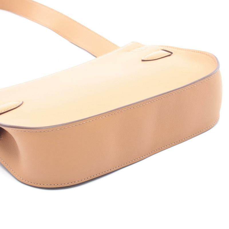 愛馬仕 Jypsiere 迷你肩斜背包，Swift 皮革，餅乾色，二手，K GHW-5