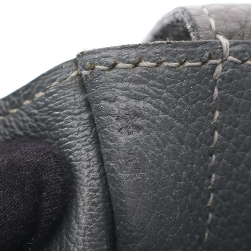 愛馬仕 Steve Caporal 27 肩斜背包 Taurillon Clemence Vert gris SHW-4