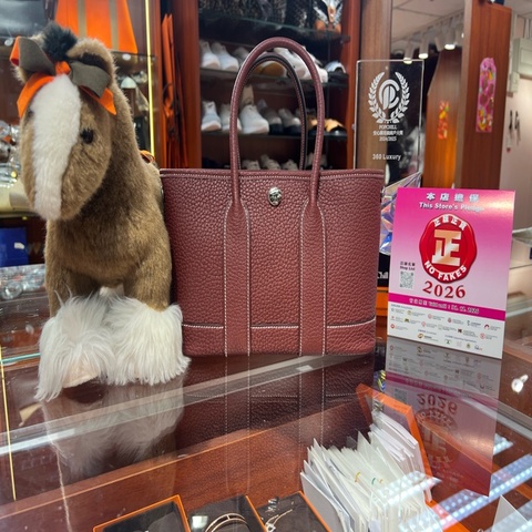 ✨ 持有香港正品正貨標籤(只做全新)✨ Mini Garden Party (Mini Gp 23) 愛馬仕紅