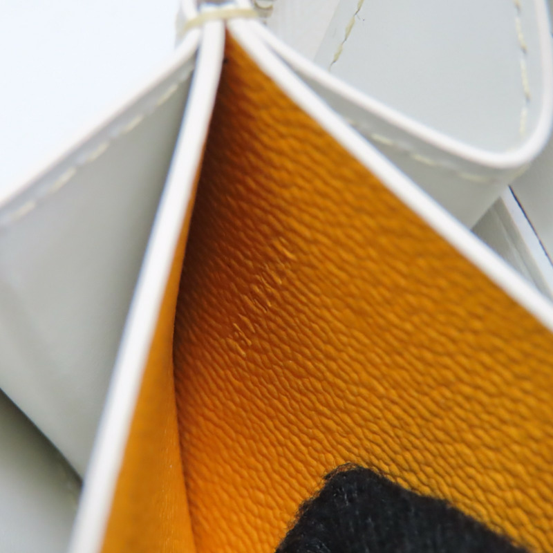 白色 牛皮 帆布 Matignon PM 拉鍊短夾【GOYARD 高雅德 】 MATIGNPMLTY50CL50P-6