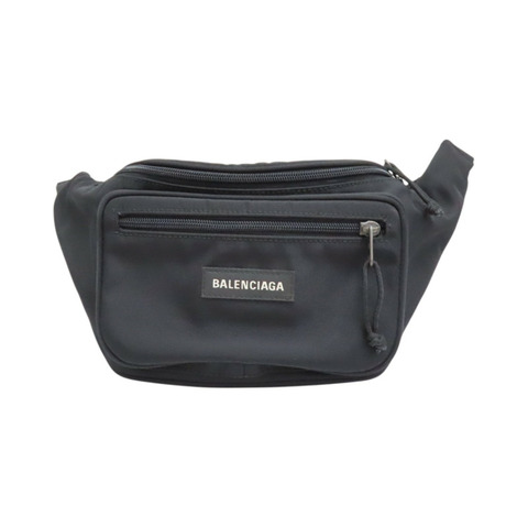 黑色 尼龍 Explorer 腰包【Balenciaga 巴黎世家】 482389