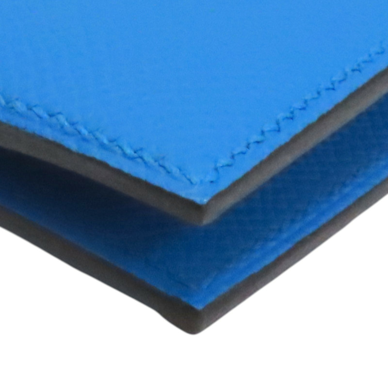 坦桑尼亞藍 EPSOM牛皮 Bearn Compact 二折 短夾 A刻【HERMES 愛馬仕】 H039790CK-11