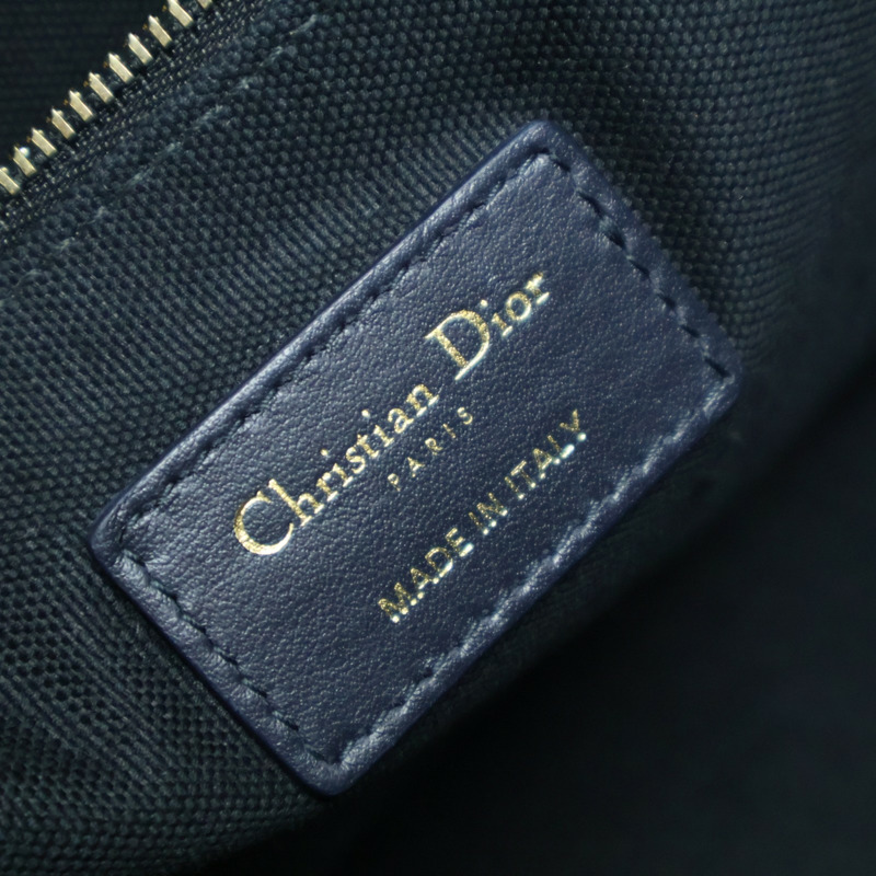 藍色 提花帆布 Book Tote 小型托特包 手提包【Dior 迪奧 】 M1325CZBB-7
