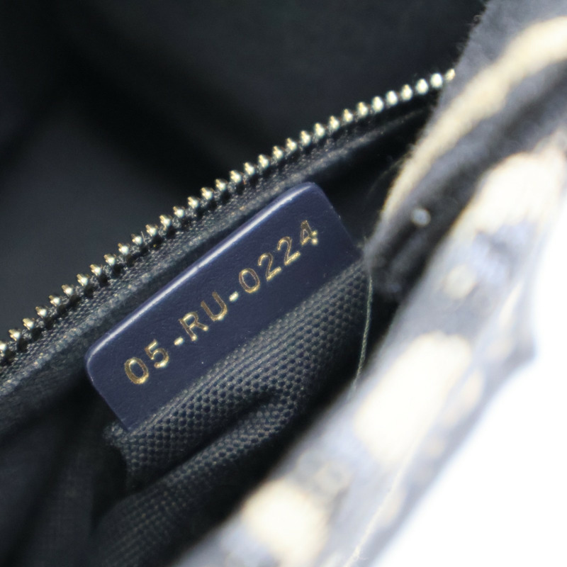 藍色 提花帆布 Book Tote 小型托特包 手提包【Dior 迪奧 】 M1325CZBB-8