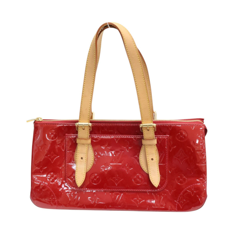 紅色 漆皮 Rosewood Avenue Tote 肩背包【LOUIS VUITTON LV 路易威登】 M93507-1