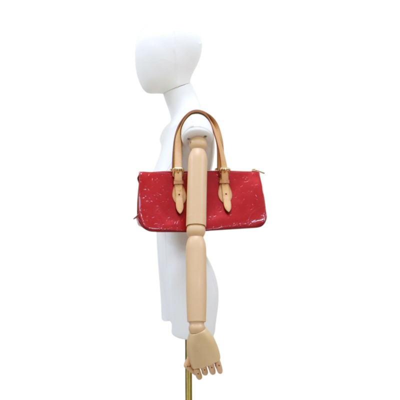 紅色 漆皮 Rosewood Avenue Tote 肩背包【LOUIS VUITTON LV 路易威登】 M93507-10
