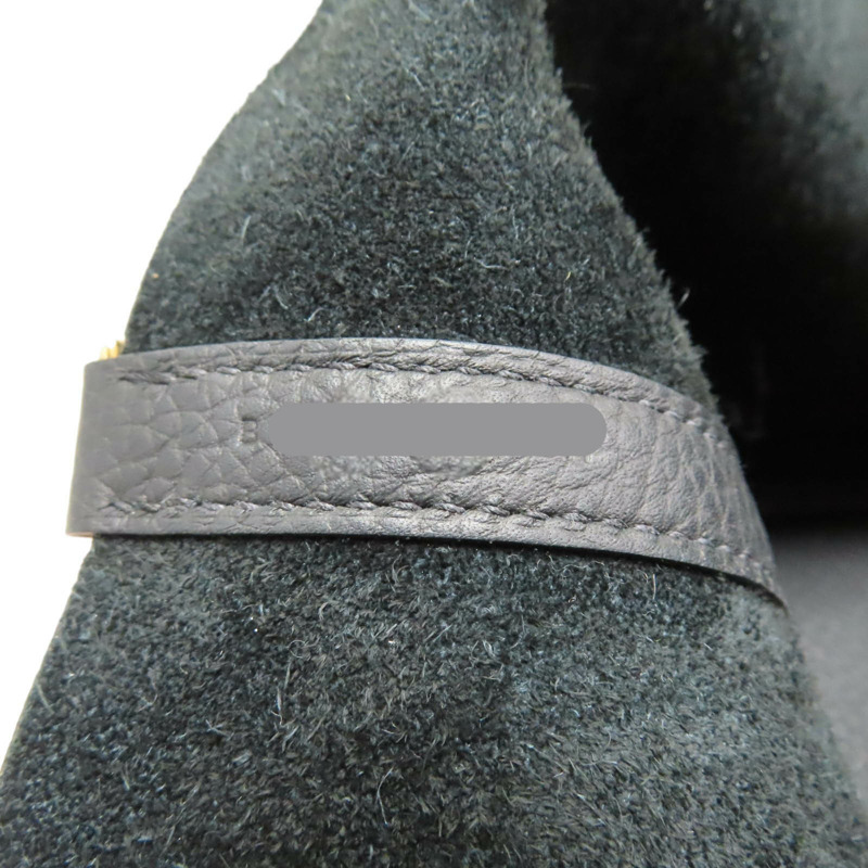 黑色 TC牛皮 Picotin Lock 18 手提包 B刻 金釦【HERMES 愛馬仕】 H056289CC-6