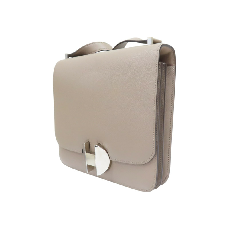 大象灰 Evercolor牛皮 Sac 2002 Gris Asphalte 肩背包 C刻【HERMES 愛馬仕】-2