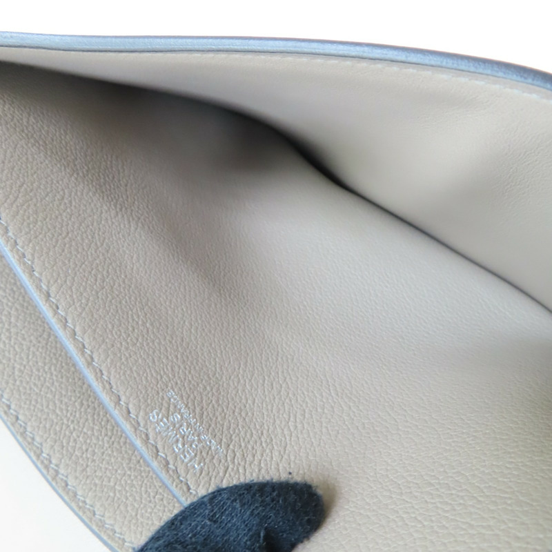 大象灰 Evercolor牛皮 Sac 2002 Gris Asphalte 肩背包 C刻【HERMES 愛馬仕】-6