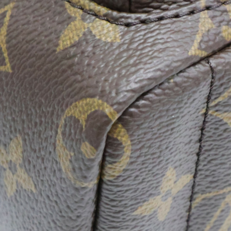 棕色 原花帆布 Palm Springs Mini 後背包【LOUIS VUITTON LV 路易威登】 M44873-11