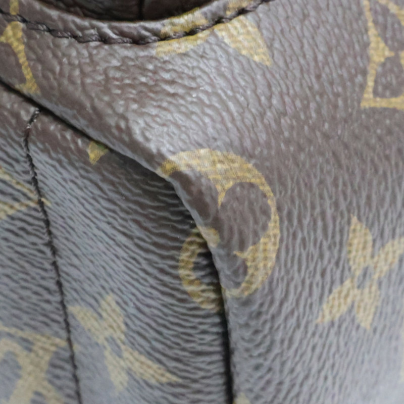 棕色 原花帆布 Palm Springs Mini 後背包【LOUIS VUITTON LV 路易威登】 M44873-12