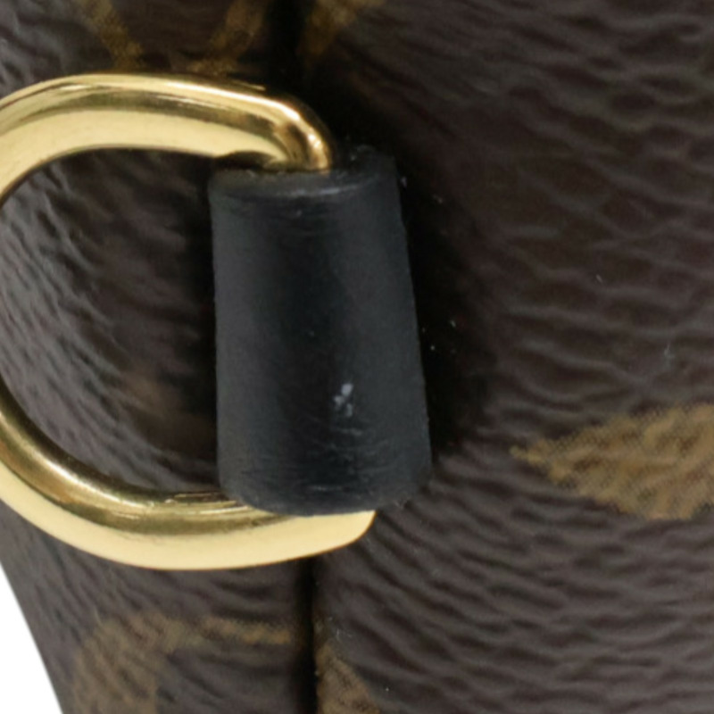 棕色 原花帆布 Palm Springs Mini 後背包【LOUIS VUITTON LV 路易威登】 M44873-15