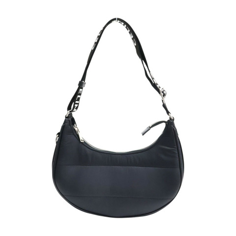 黑色 尼龍 Ava Medium 肩背包【CELINE 賽琳】 196972DLOI