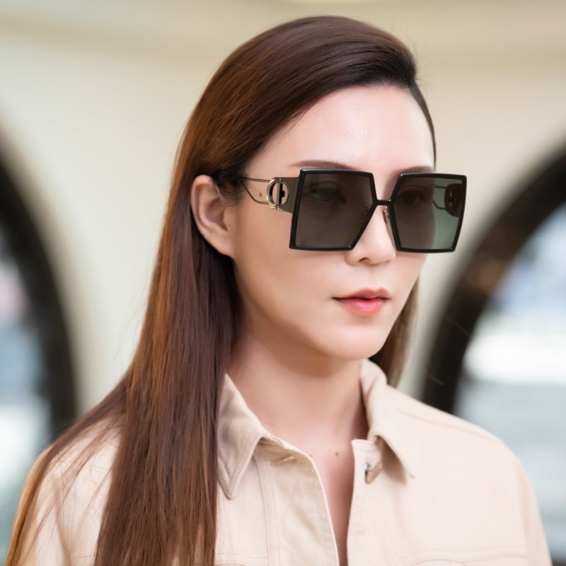 Dior太陽眼鏡(黑色)蒙田-6