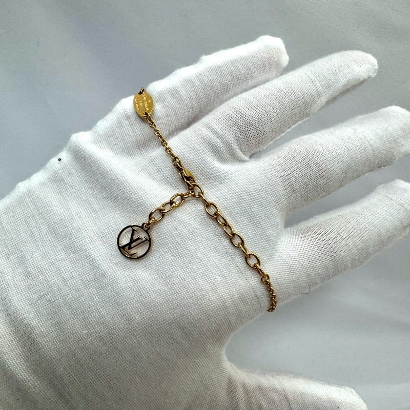 Louis Vuitton 路易威登 V字手鍊 M61084-1