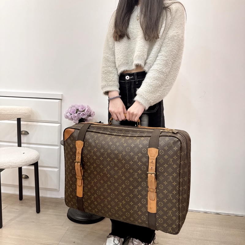 𝐋𝐨𝐮𝐢𝐬 𝐕𝐮𝐢𝐭𝐭𝐨𝐧 經典老花中古65旅行袋 vintage 中古二手-3