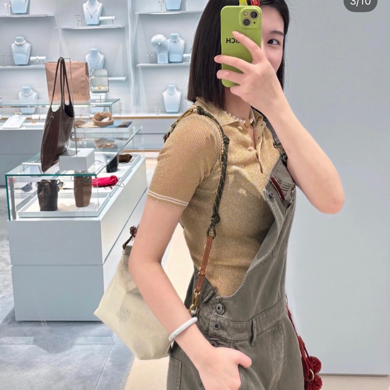 Miu Miu 25SS 飯盒包 附原廠長背帶-8