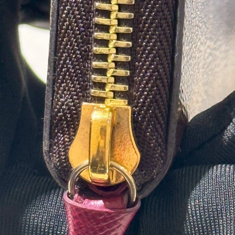 Louis Vuitton  經典桃紅長夾-5