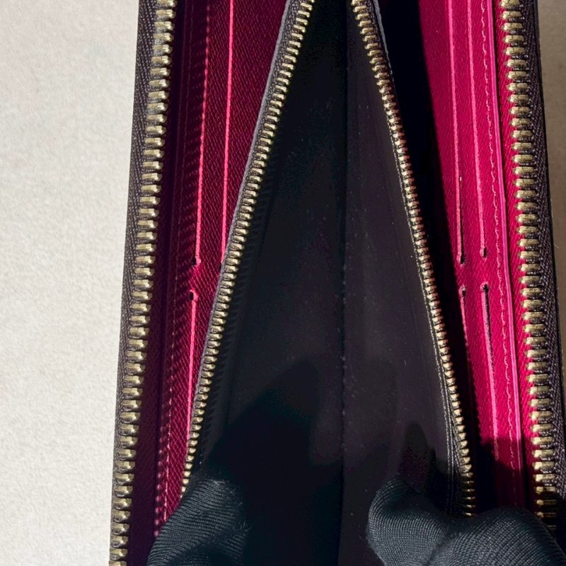 Louis Vuitton  經典桃紅長夾-8