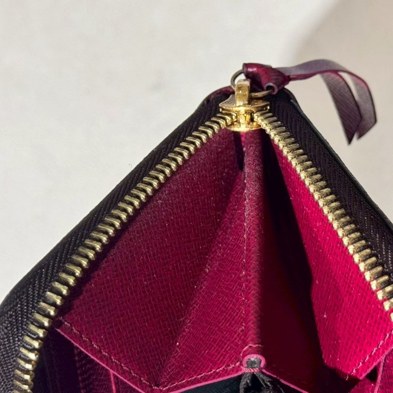 Louis Vuitton  經典桃紅長夾-9