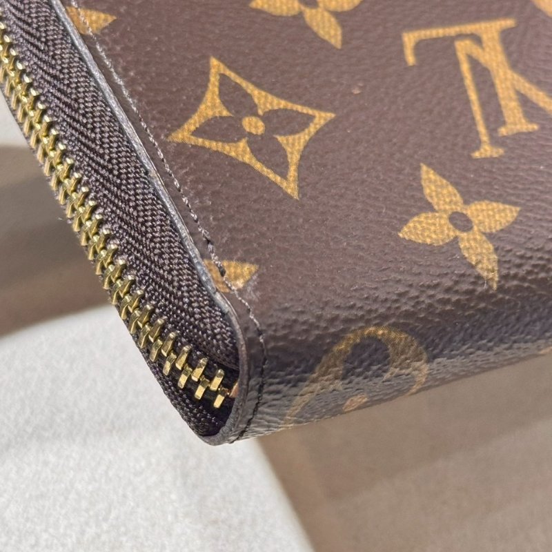 Louis Vuitton  經典桃紅長夾-13