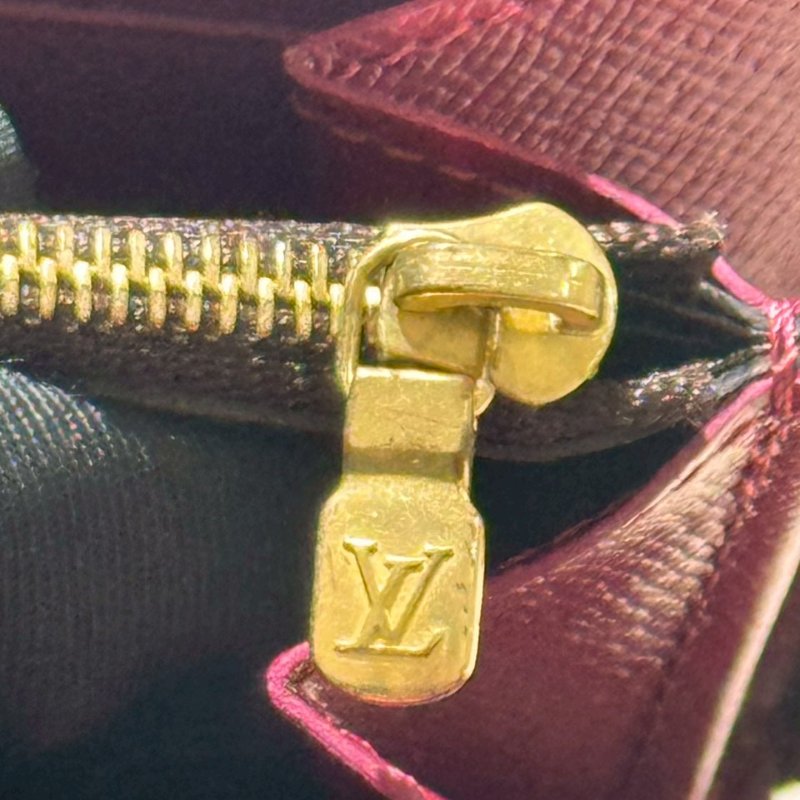 Louis Vuitton  經典桃紅長夾-16