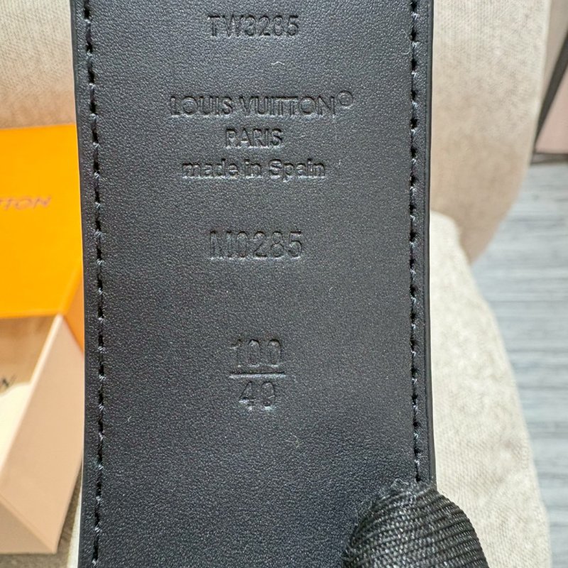 Louis Vuitton  INITIALES 老花雙面皮帶-4