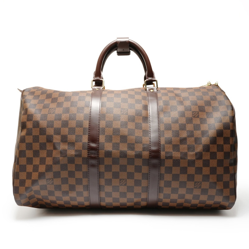 路易威登 Keepall 50 Damier Ebene 波士頓包，棕色，2006 年，WS27347-1