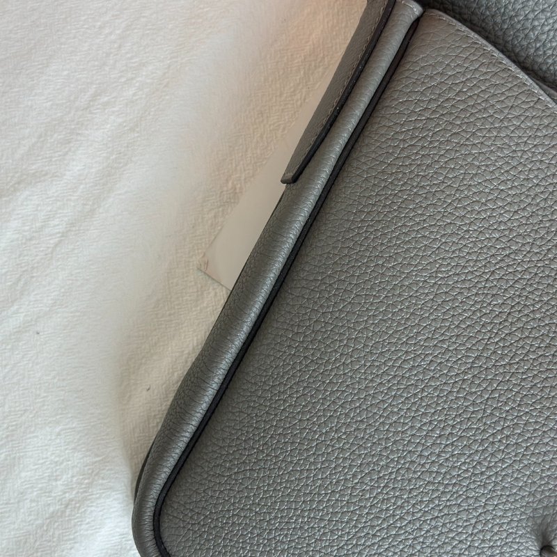 HERMES Steve light junior郵差包 - 積雨雲灰銀 B-7