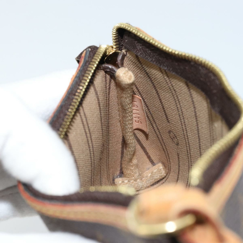 【日本直送】路易威登 Monogram Mini Pochette Delight 全包手拿包 M40309 LV Auth 173318V-18