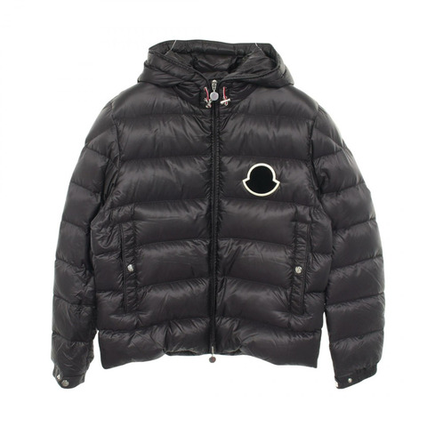 MONCLER SASSIERE 男士尼龍黑色羽絨外套 #2 二手