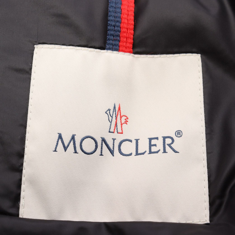 MONCLER SASSIERE 男士尼龍黑色羽絨外套 #2 二手-2
