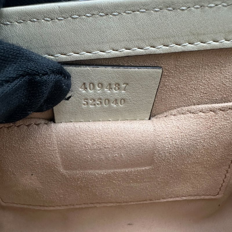 【美收精品】Gucci Padlock GG Supreme 皮革帆布小型肩揹包 C-228【隔月月中將轉賣至日本 上架期限30天】-13