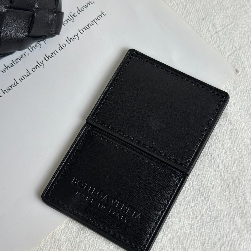 BOTTEGA VENETA Andiamo編織單肩包 - 中號黑金-7