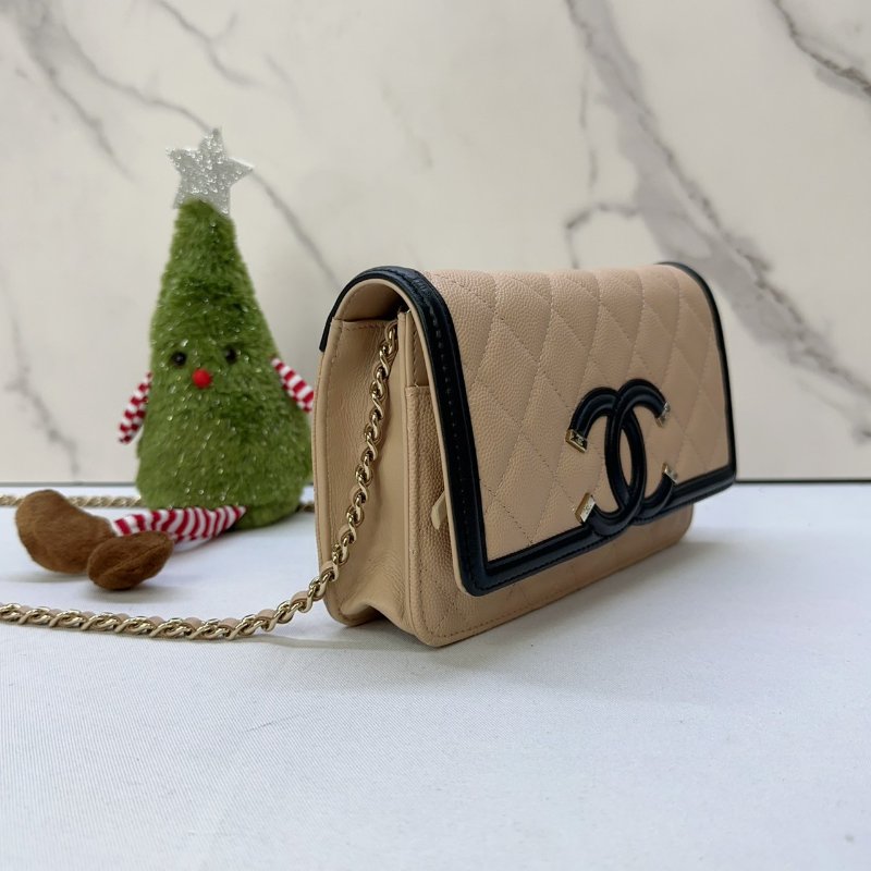 CHANEL CC Filigree系列鏈帶包-2