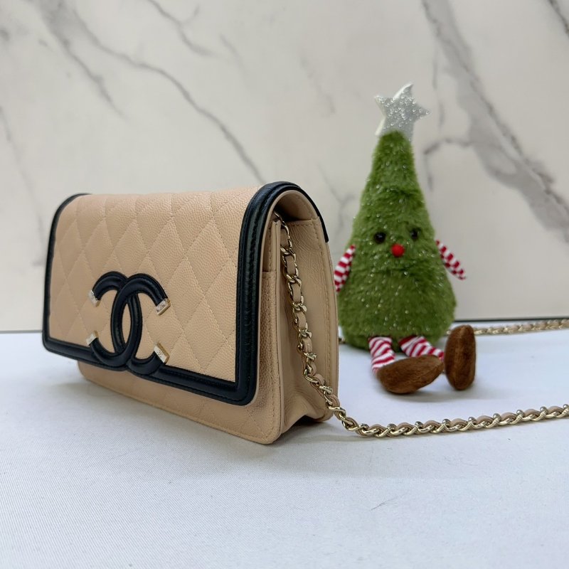 CHANEL CC Filigree系列鏈帶包-3