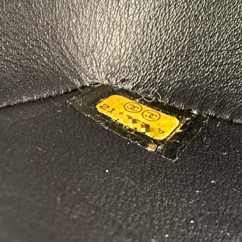 △ Chanel 香奈兒 CF25 Black And Grey Python Black Tone Metal Classic Double Flap Chain Shoulder Bag No.21 A01112 黑色和灰色蛇皮黑色金屬鎖鏈肩背袋No.21 - 267000425-22