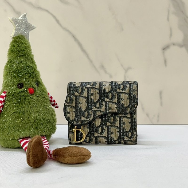 DOIR Saddle三折短夾-0