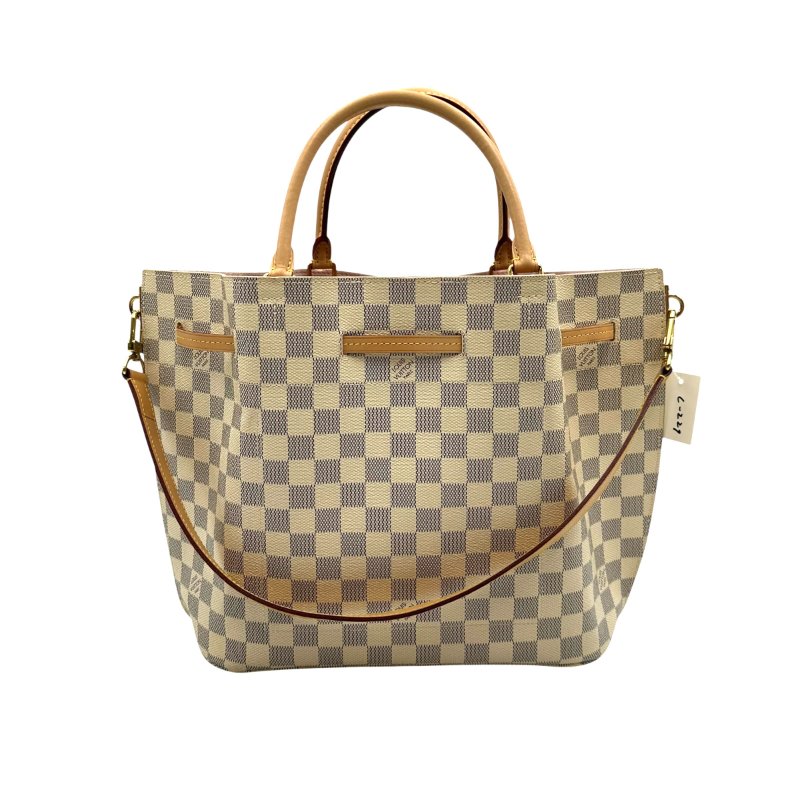 【美收精品】LOUIS VUITTON 白內裡雙耳手提肩背束口水桶包 C-229【隔月月中將轉賣至日本 上架期限30天】-1