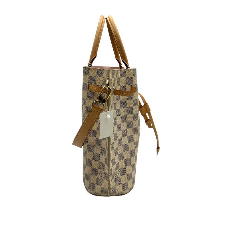 【美收精品】LOUIS VUITTON 白內裡雙耳手提肩背束口水桶包 C-229【隔月月中將轉賣至日本 上架期限30天】-2